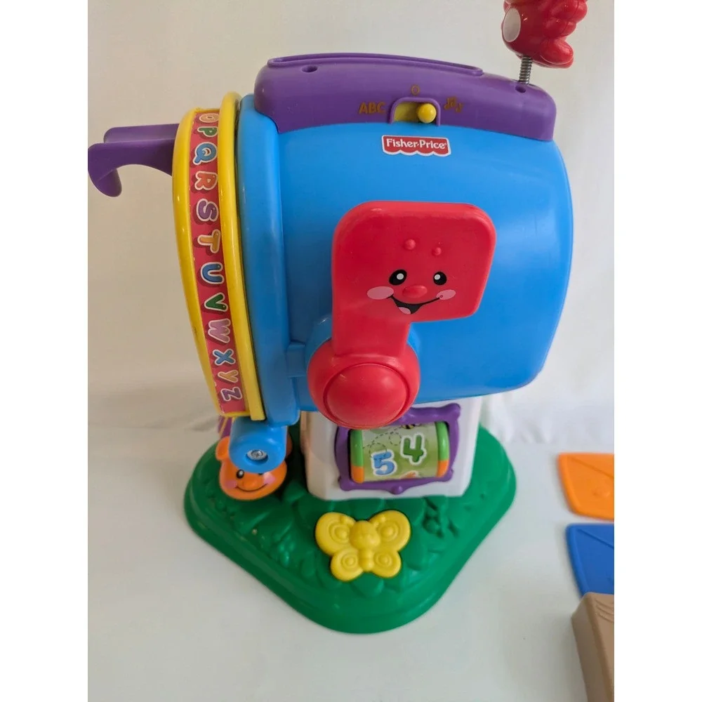 Fisher-Price Laugh & Learn Learning Mailbox Kids‎ Toy Blue Purple Yellow K7168